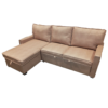 Hannah Sleeper Couch - Fabric Oyster