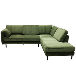 Octavia 2pce Corner Lounge Suite - LHF or RHF Fabric Olive